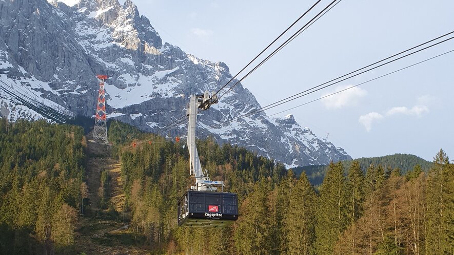 Start In Den Bergbahn Sommer Endlich In Sicht Zugspitze